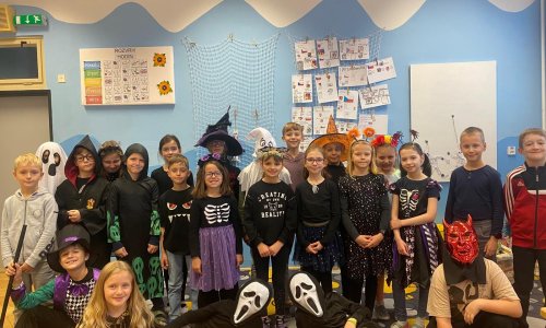 Halloweenské pokusy ve 3. A